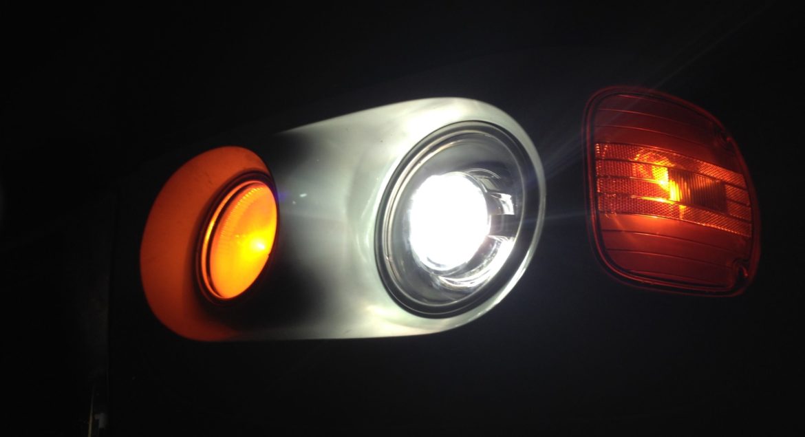 Freightliner Century Headlight Prototype